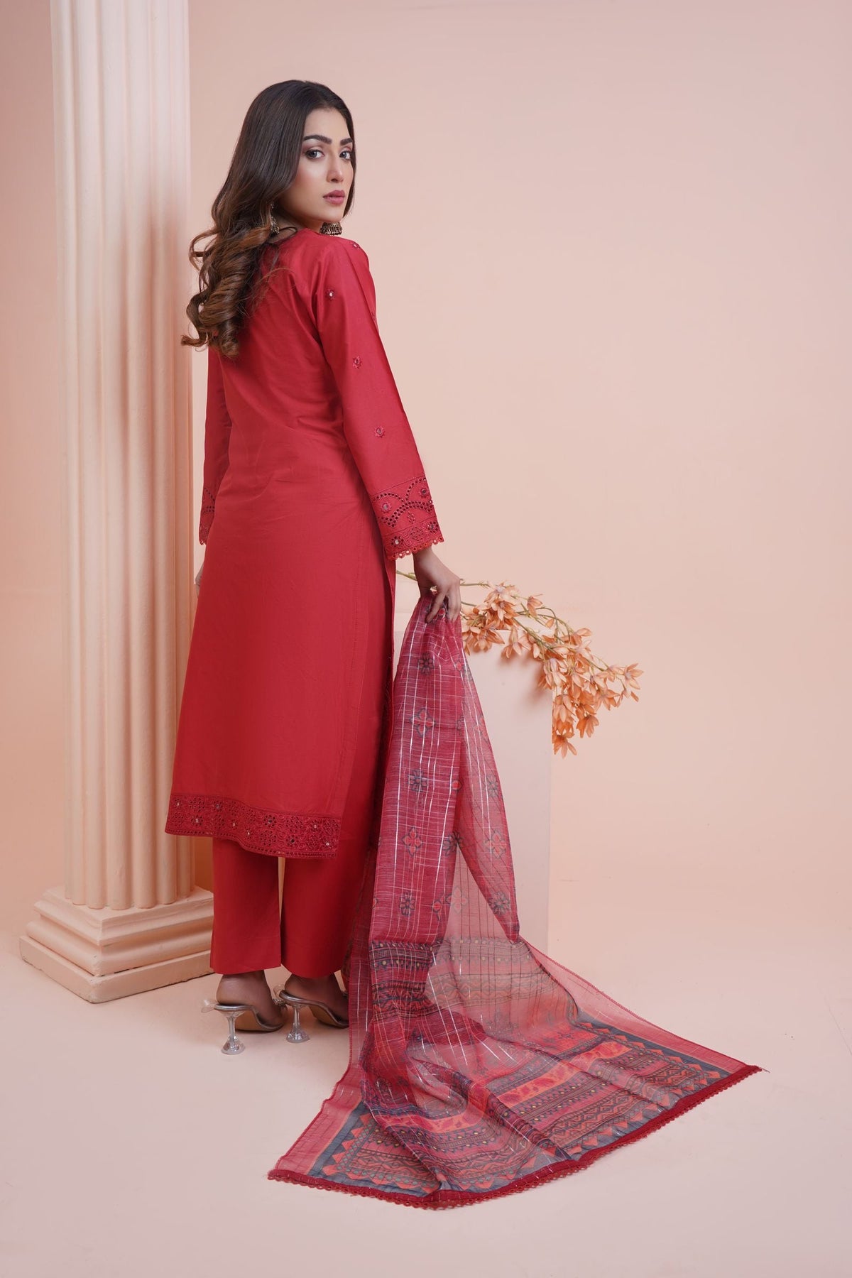 ZOREX temporary Red color fashion reference
